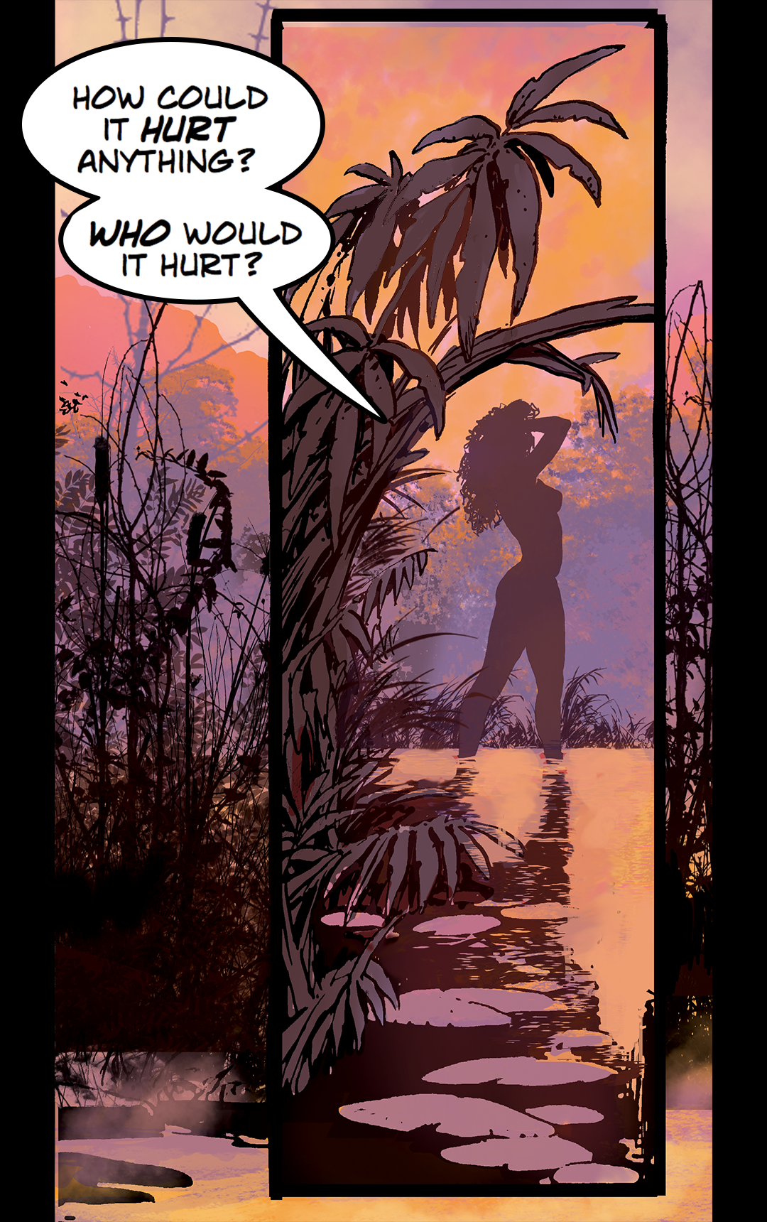 Who Would It Hurt? panel 4