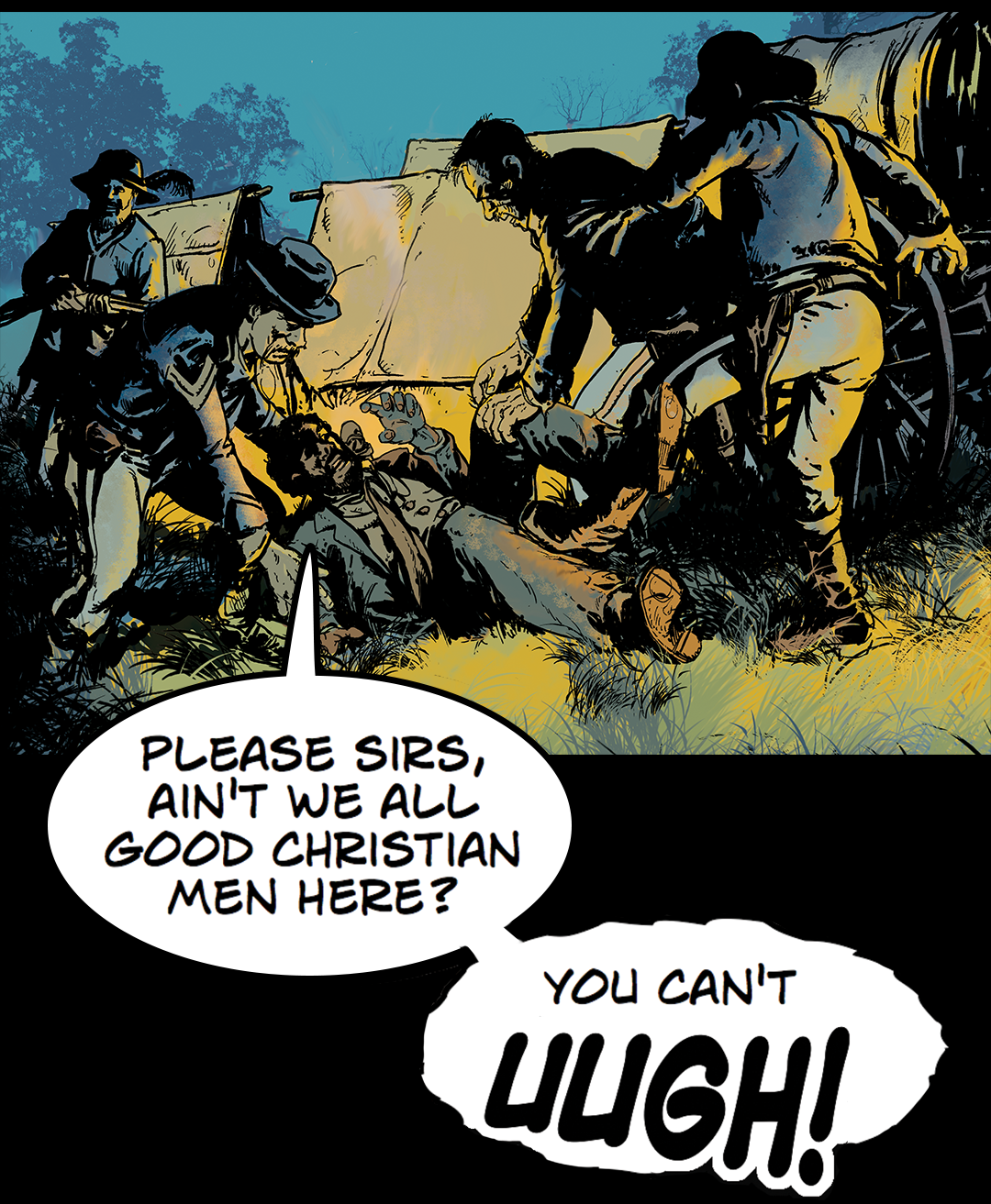 Good Christian Men panel 3