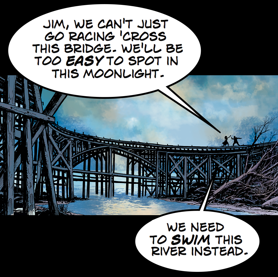 Get Across That Bridge panel 4
