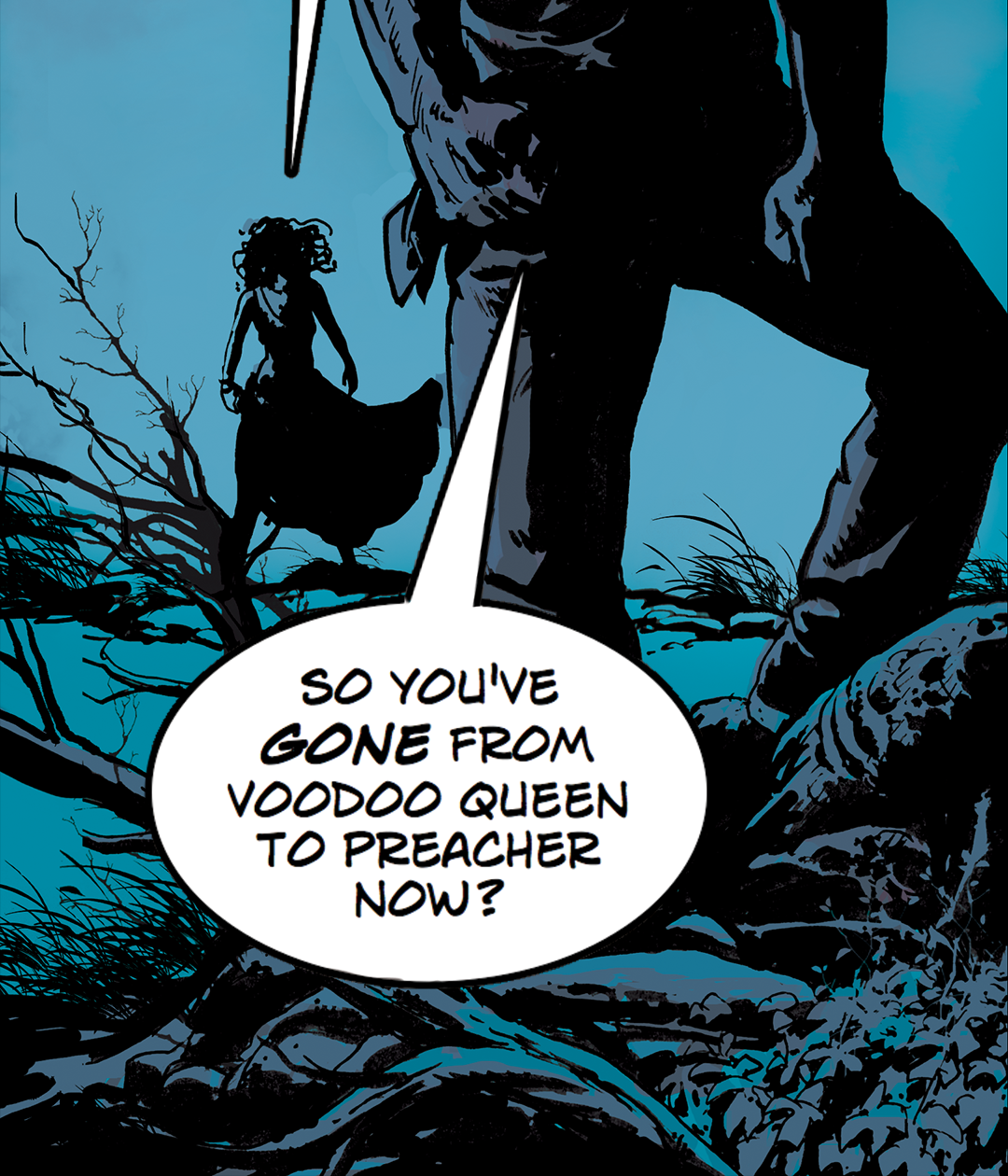 From Voodoo Queen to Preacher panel 3