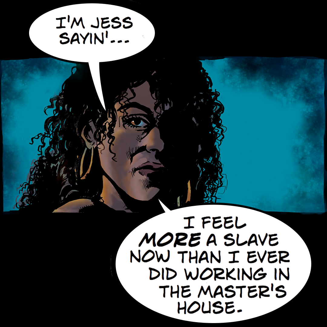 From Voodoo Queen to Preacher panel 4