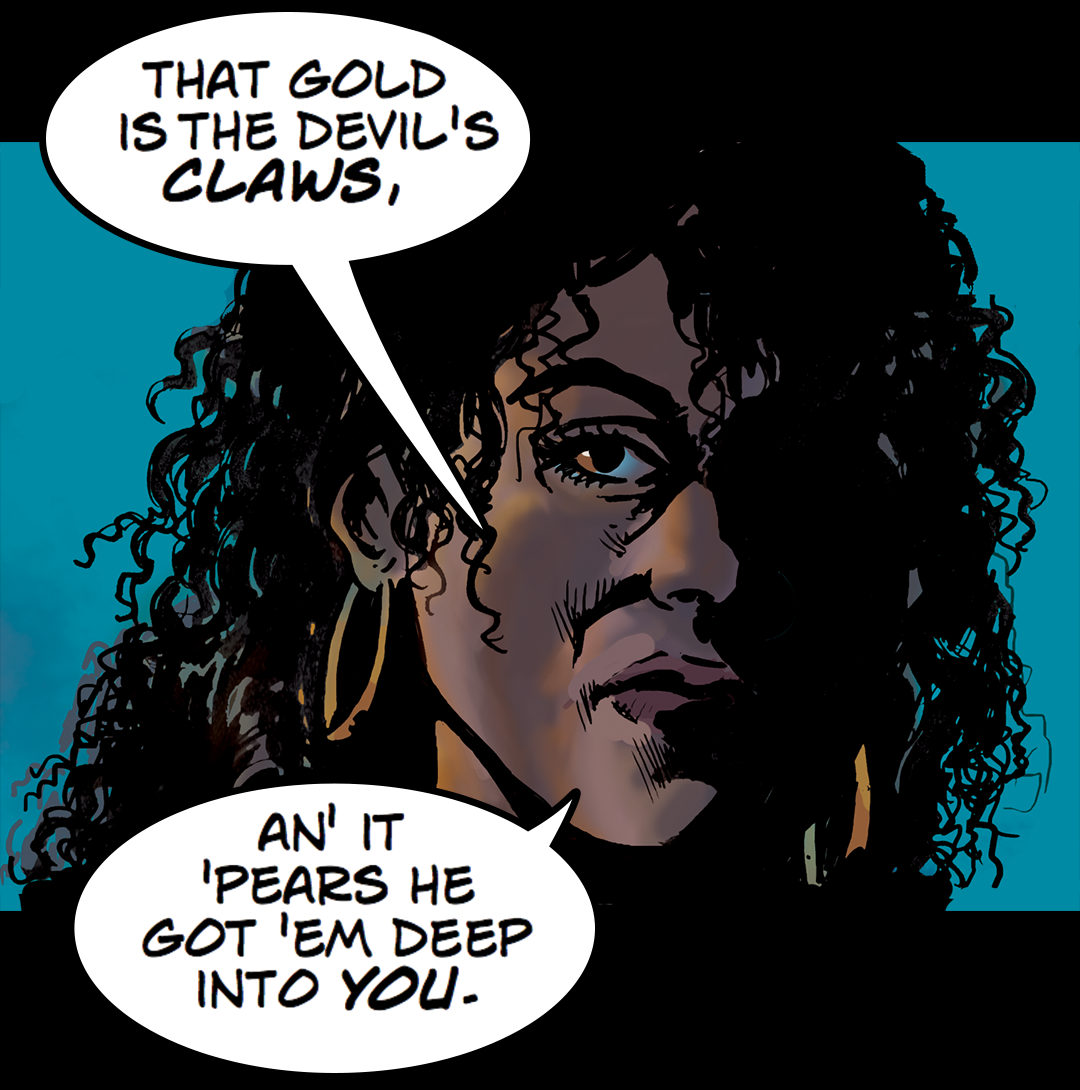 From Voodoo Queen to Preacher panel 5