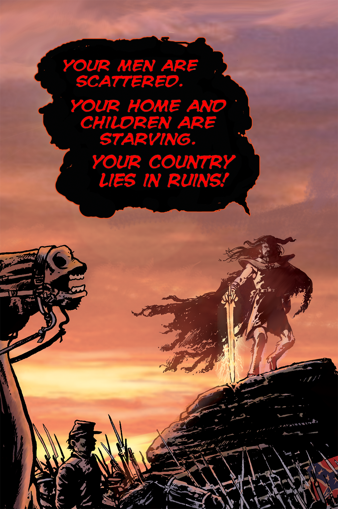 Blood and Ashes panel 2