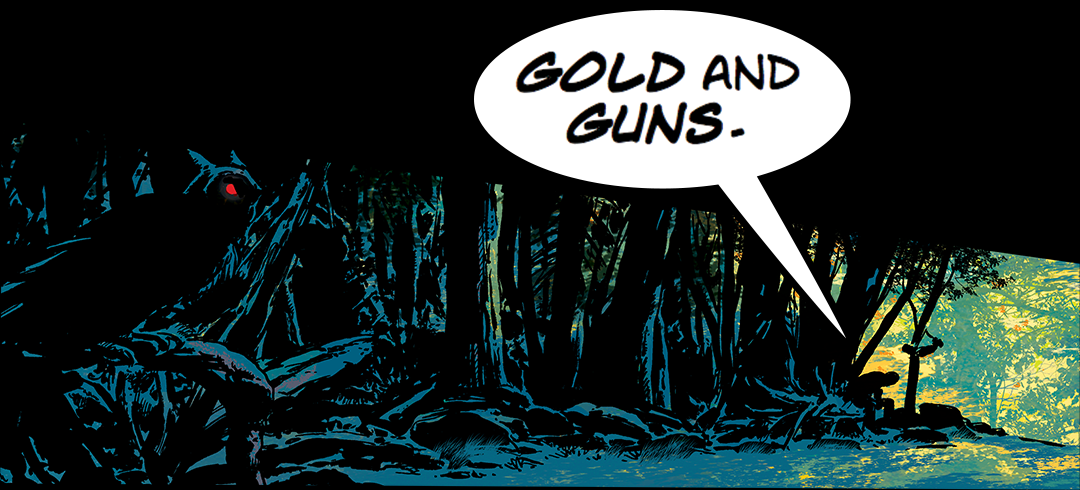 Gold and Guns panel 5