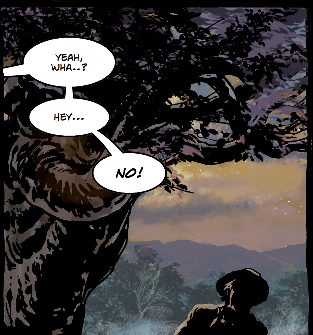 As Damned As Me panel 9