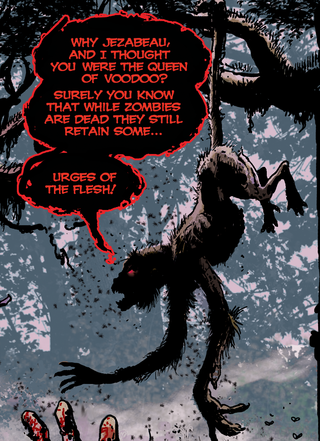 As Damned As Me panel 19