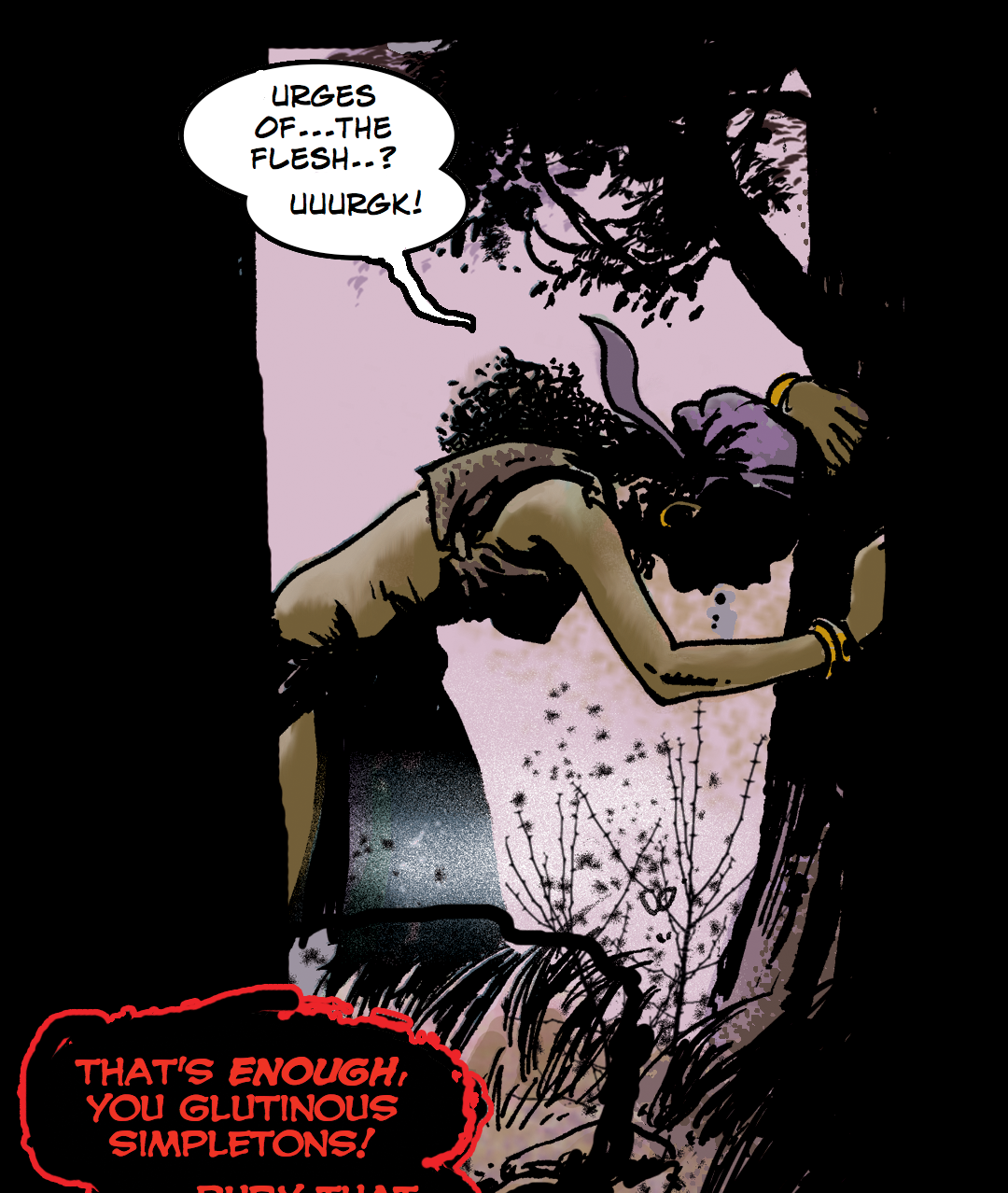 As Damned As Me panel 20