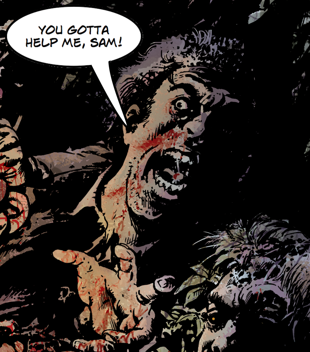 As Damned As Me panel 13