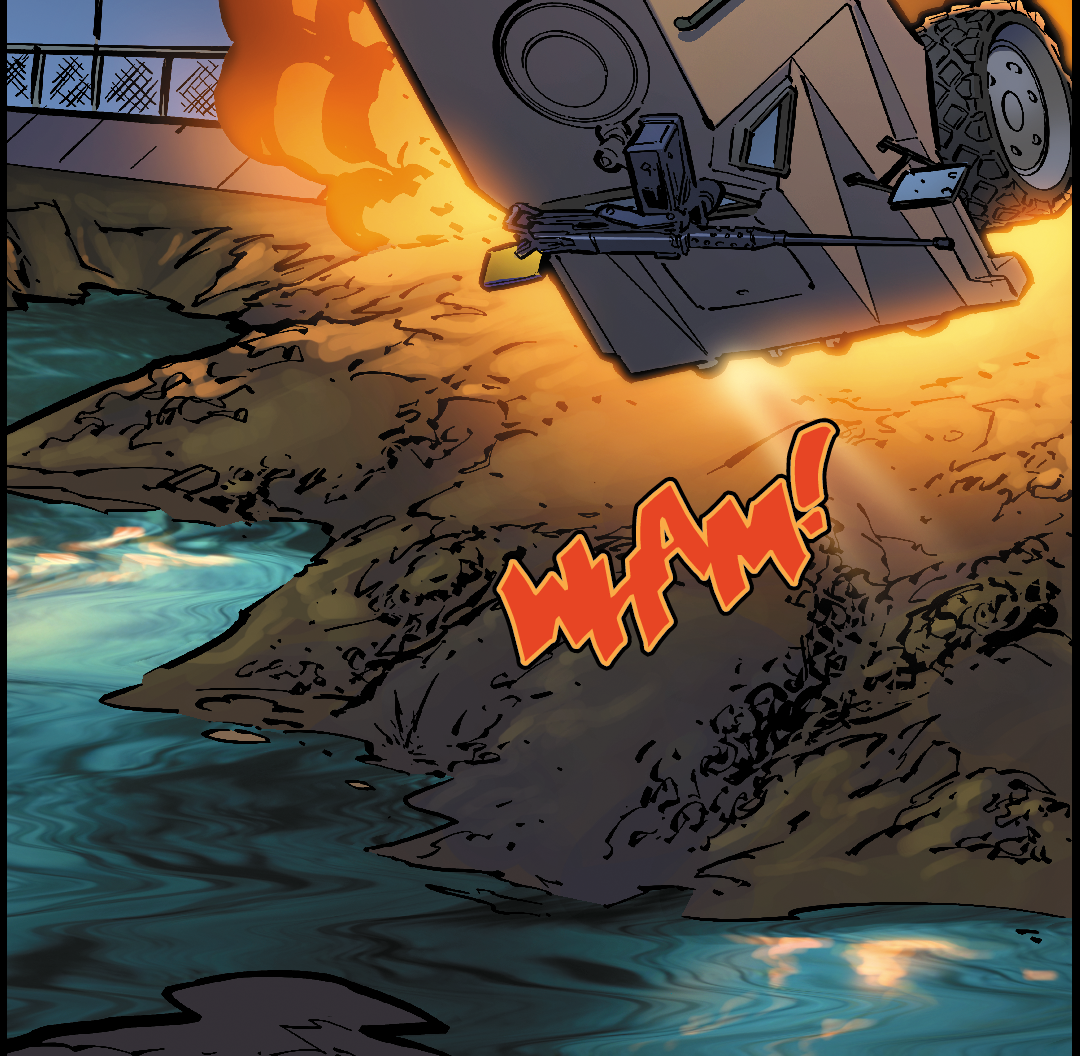 Explosive Repercussions panel 3