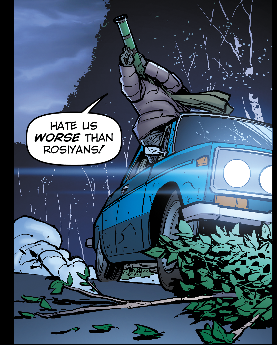 Roadblock panel 6