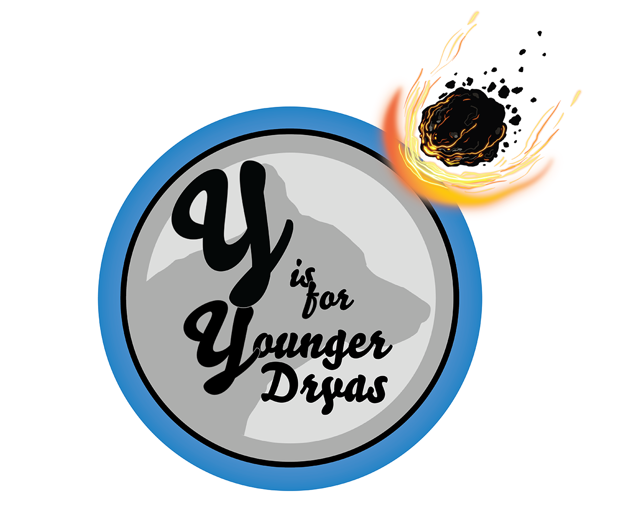 The cover art for the episode Y is for Younger Dryas from the comics series The Life of Ike, which is number 25 in the series