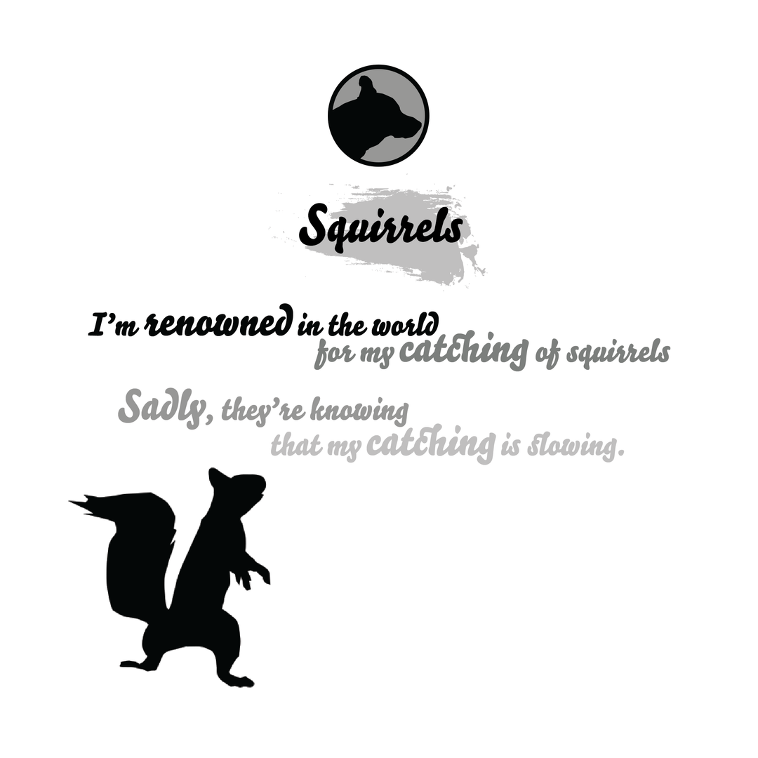 S is for Squirrels panel 2