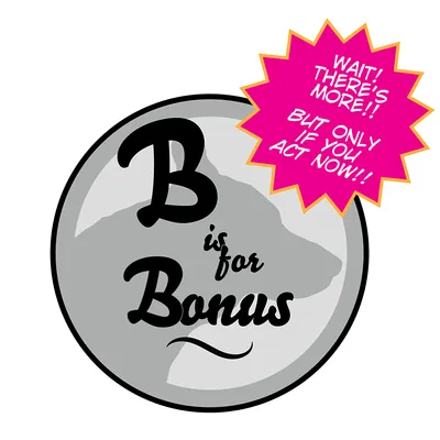 B is for Bonus 1 episode cover