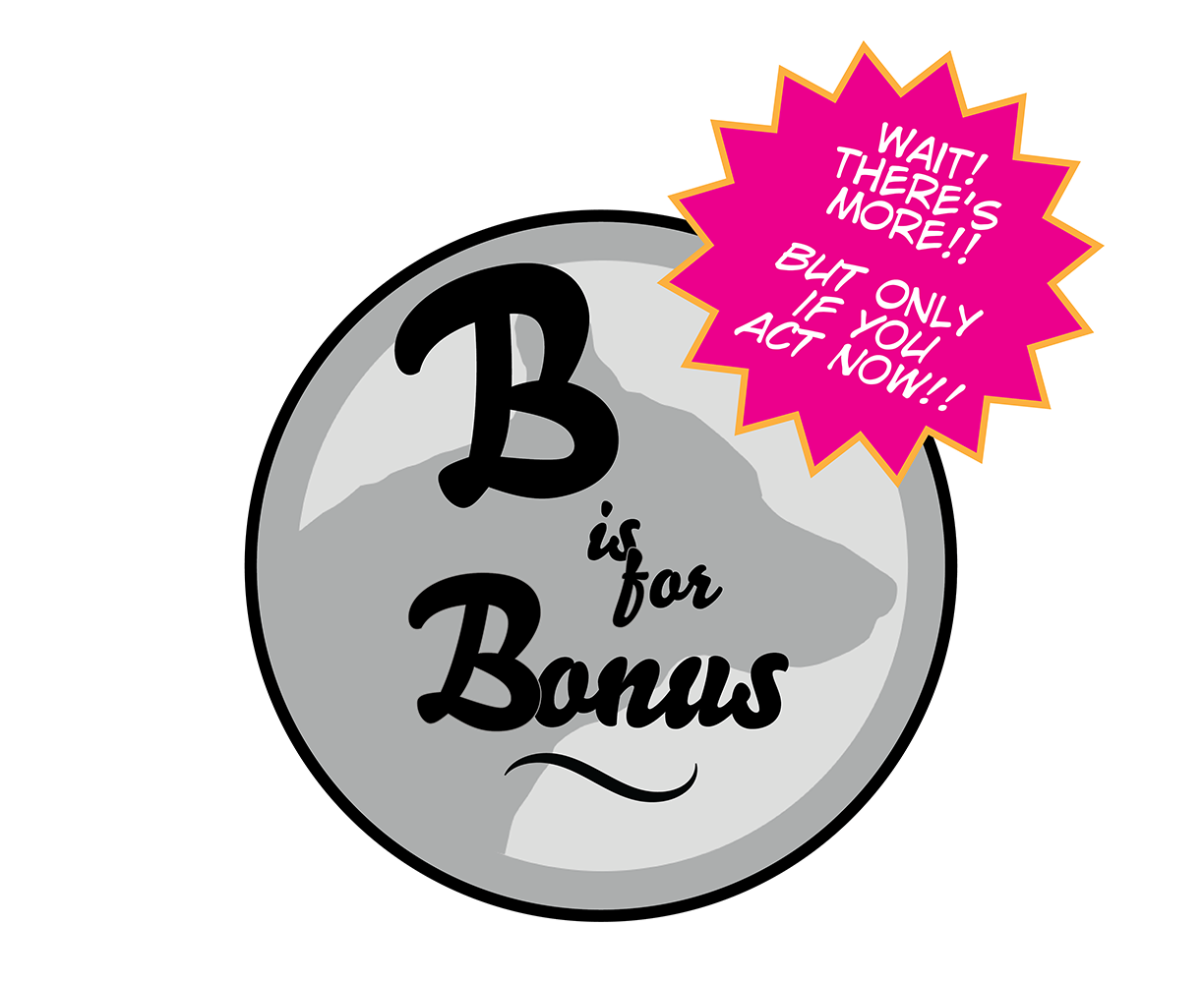 B is for Bonus 1 episode cover