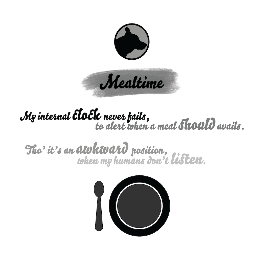 M is for Mealtime panel 2