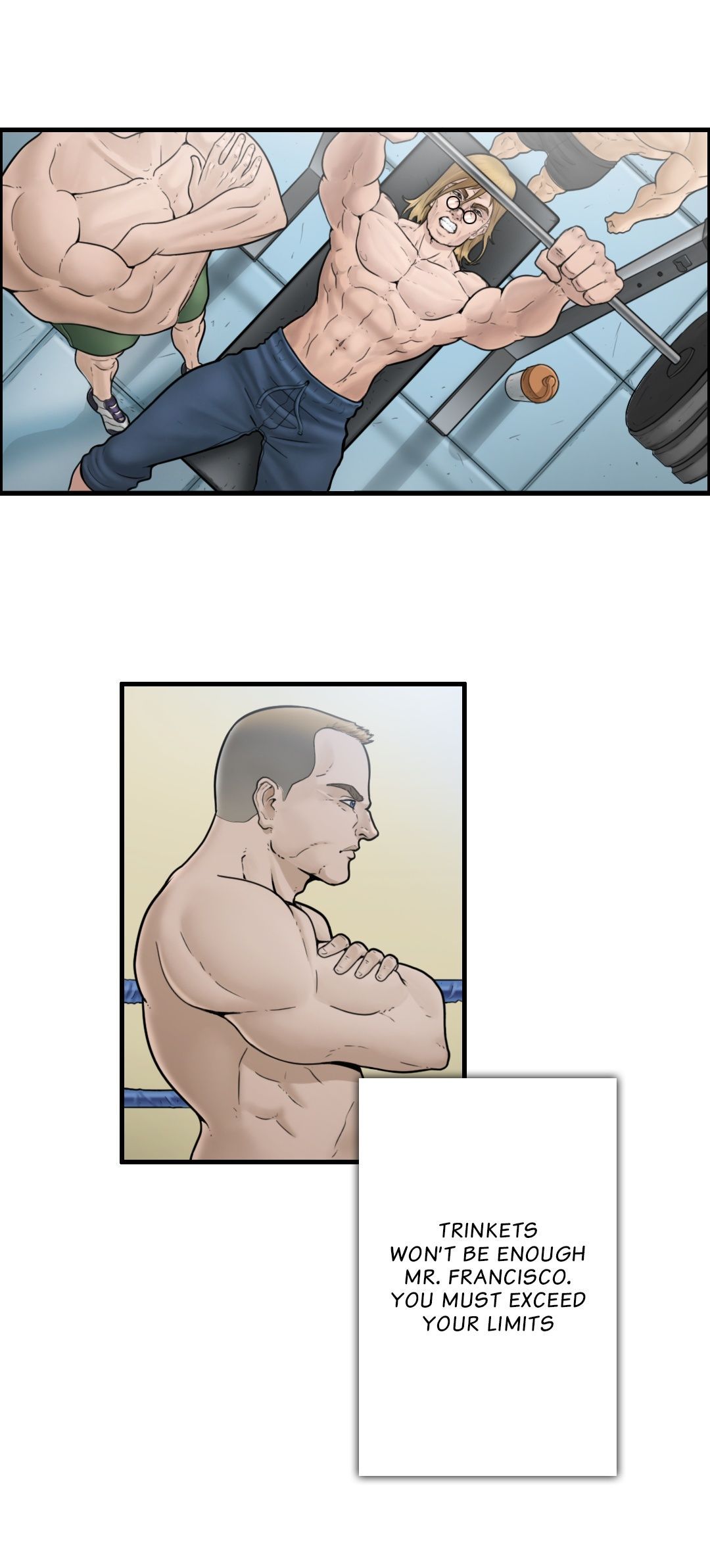 (S1) Gym Montage Gone Bad panel 2