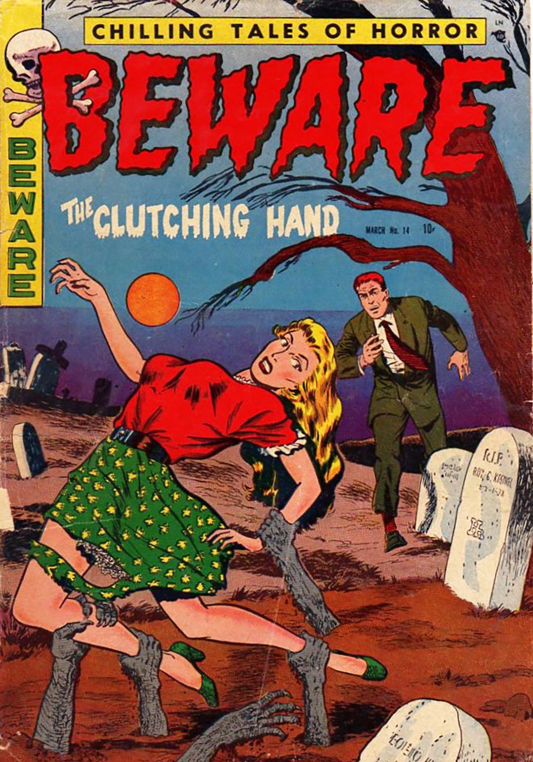 The Clutching Hands #1 panel 1