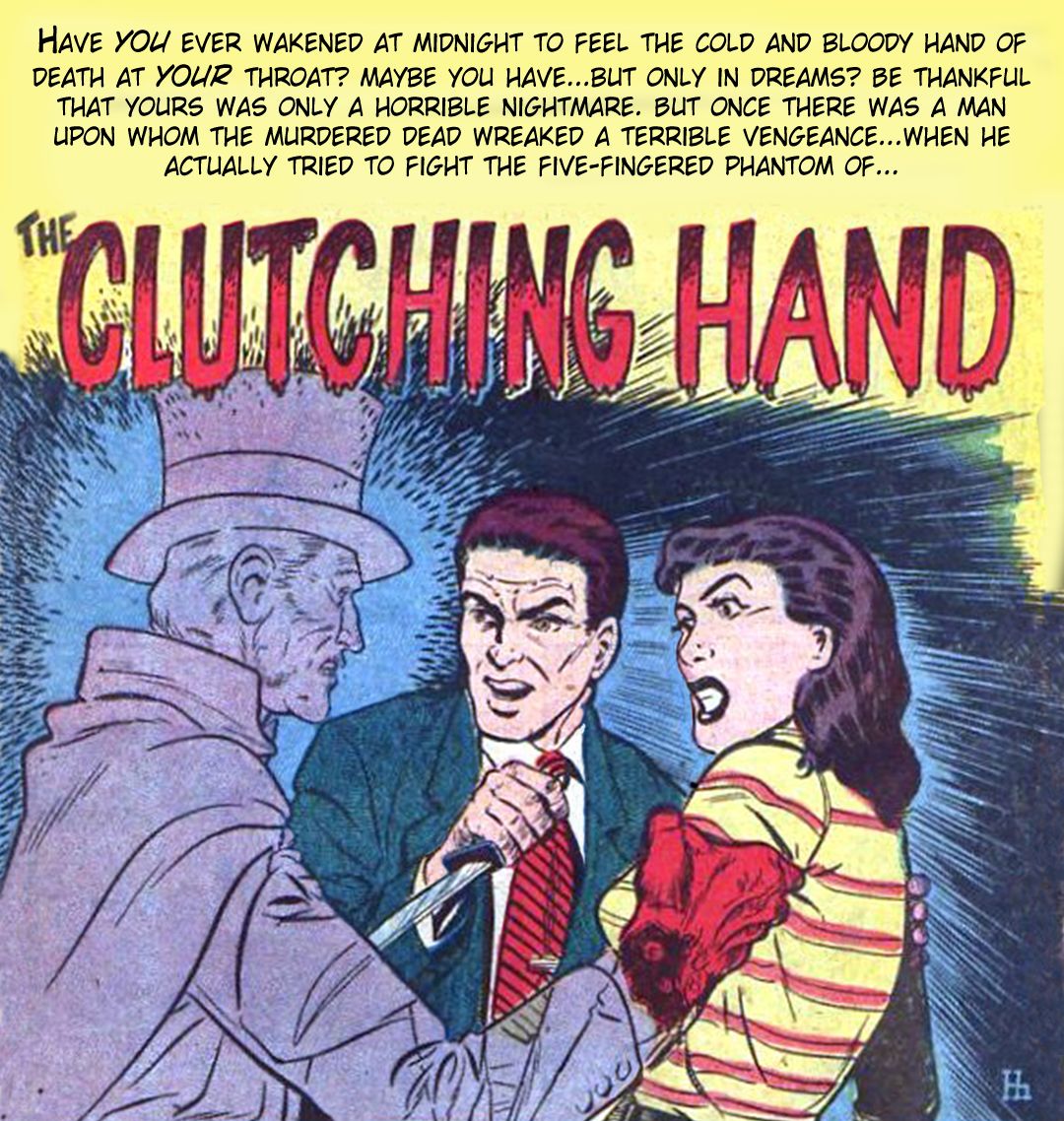 The Clutching Hands #1 panel 2