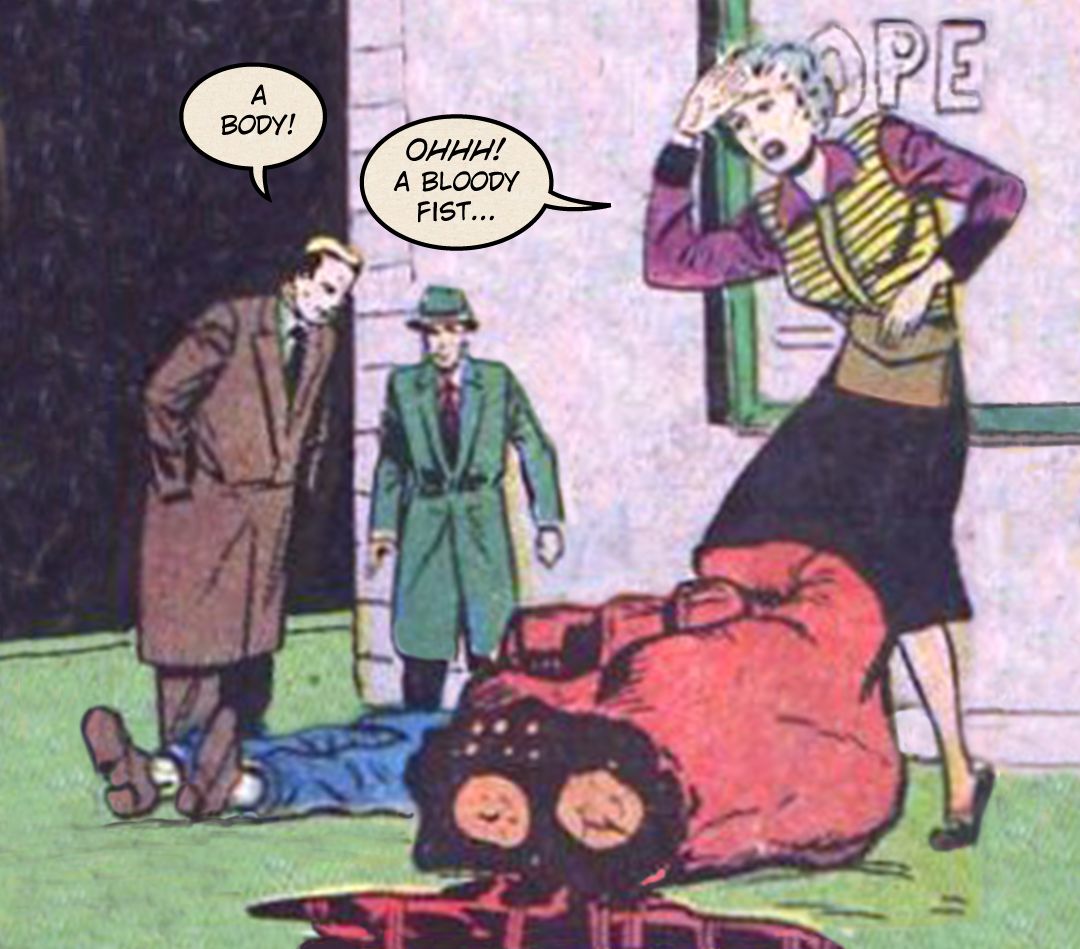The Clutching Hand #3 panel 4