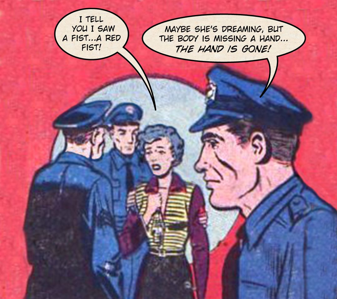 The Clutching Hand #3 panel 6