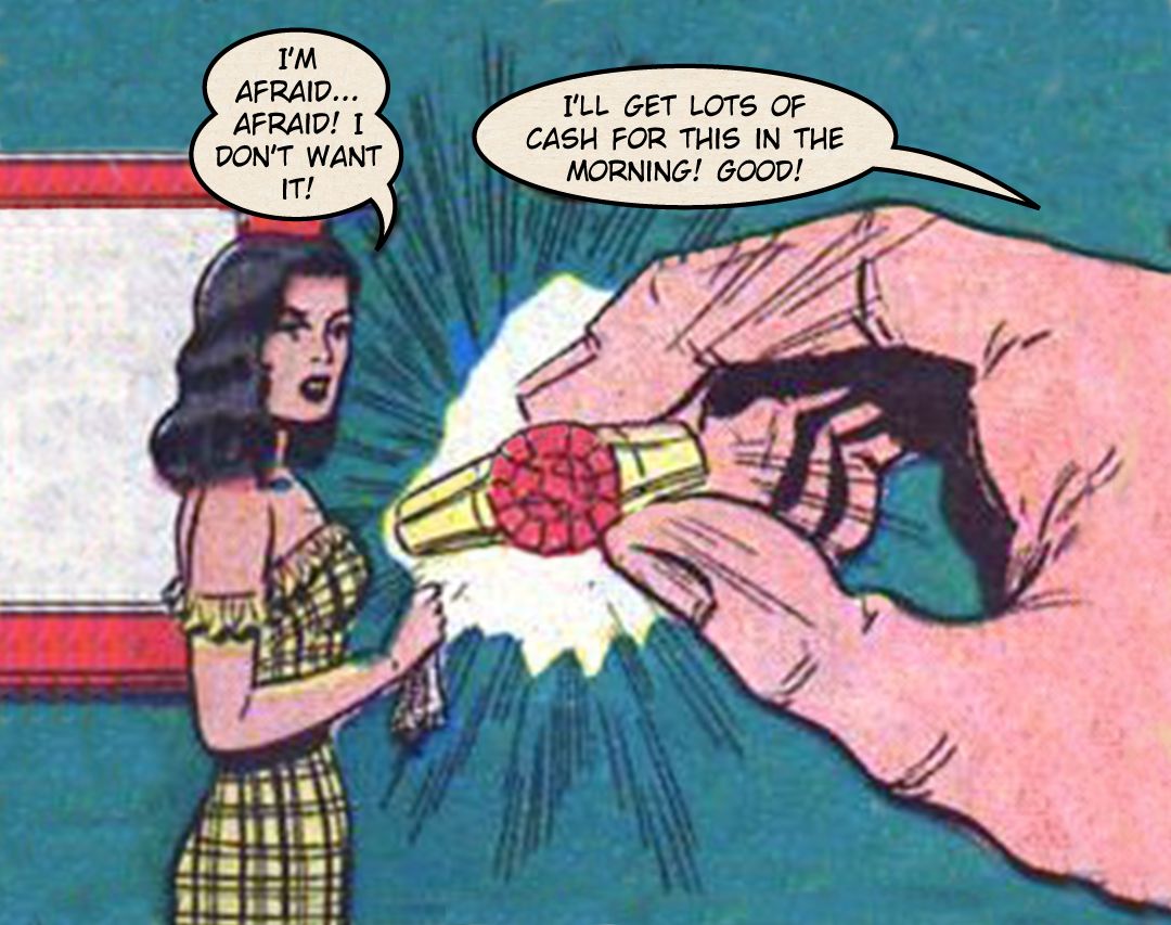 The Clutching Hand #4 panel 2