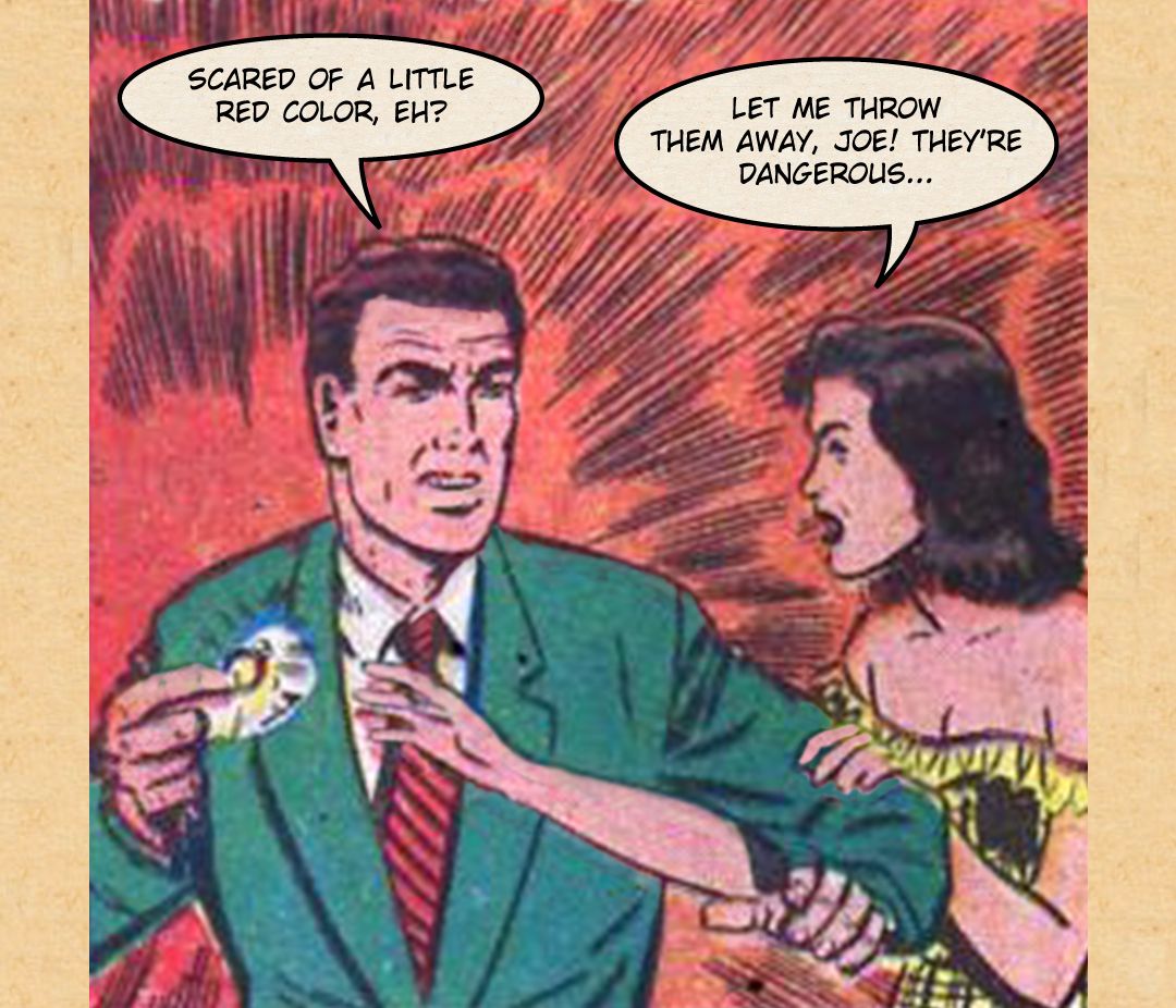 The Clutching Hand #4 panel 3