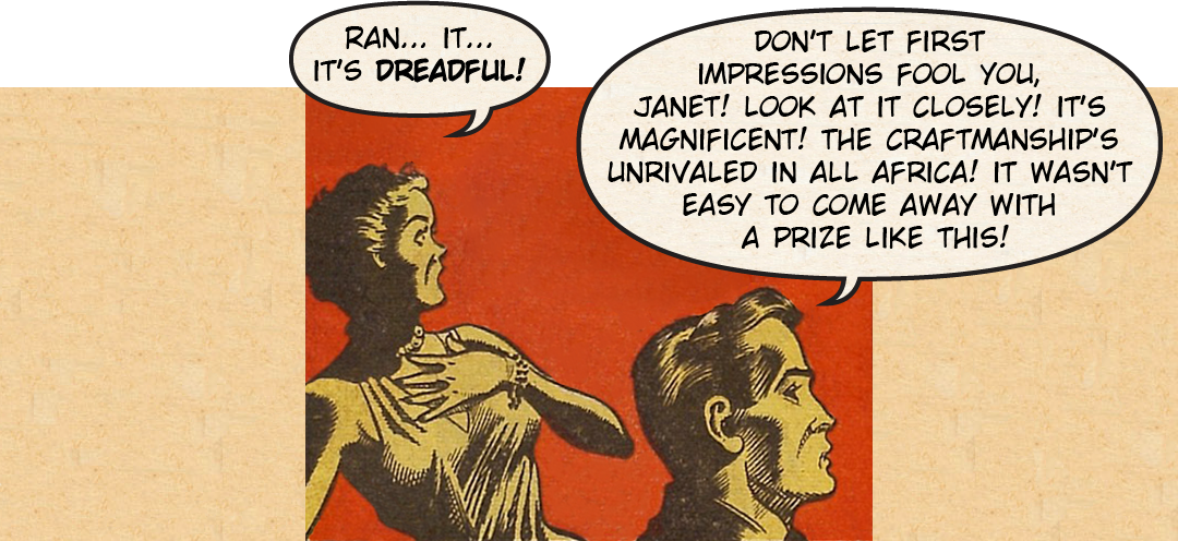 The Horrible Offering #1 - From Darkest Africa panel 13