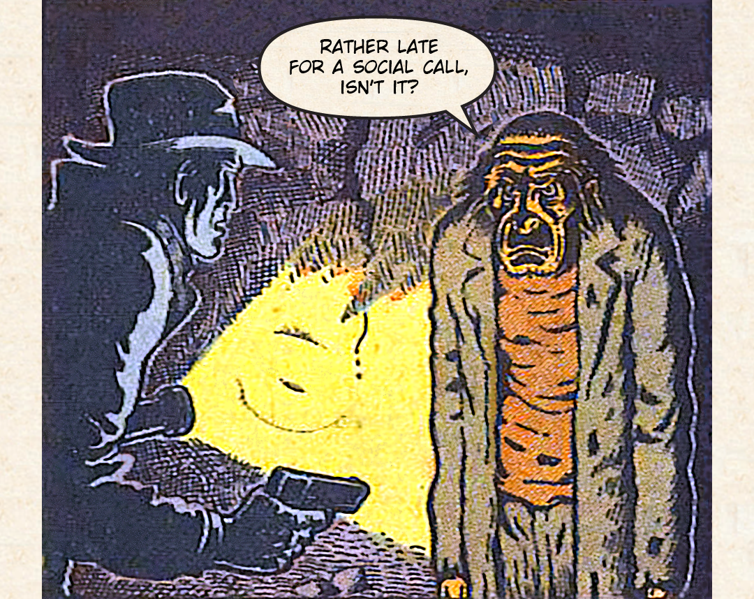 Halloween Special 8: The Man Who Never Smiled panel 18