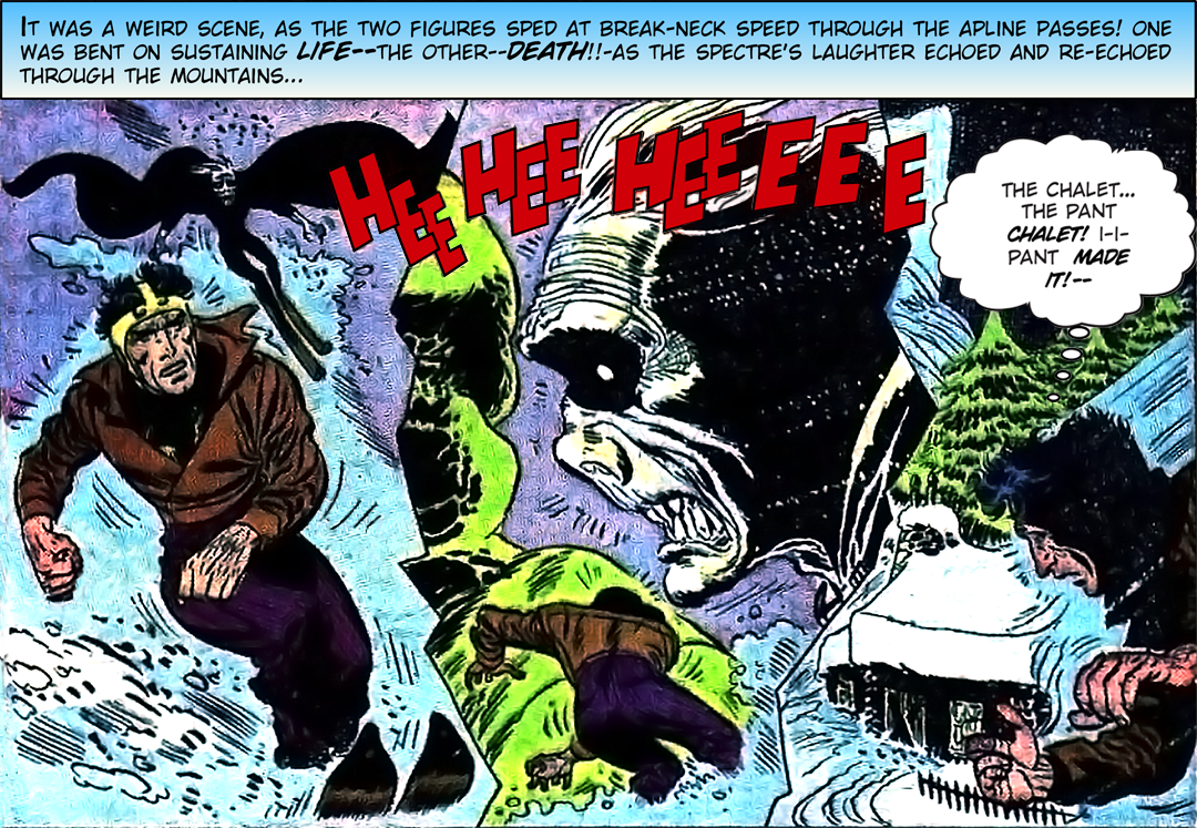 Halloween Special 2: Death on Skis panel 13