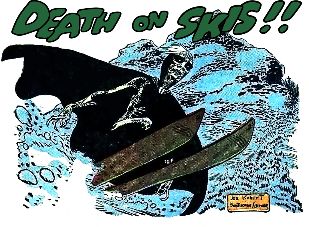 Halloween Special 2: Death on Skis panel 6