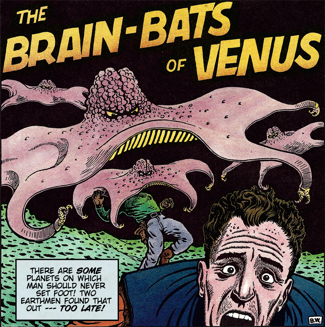 Halloween Special 7: Venusian Brain Bats panel 3