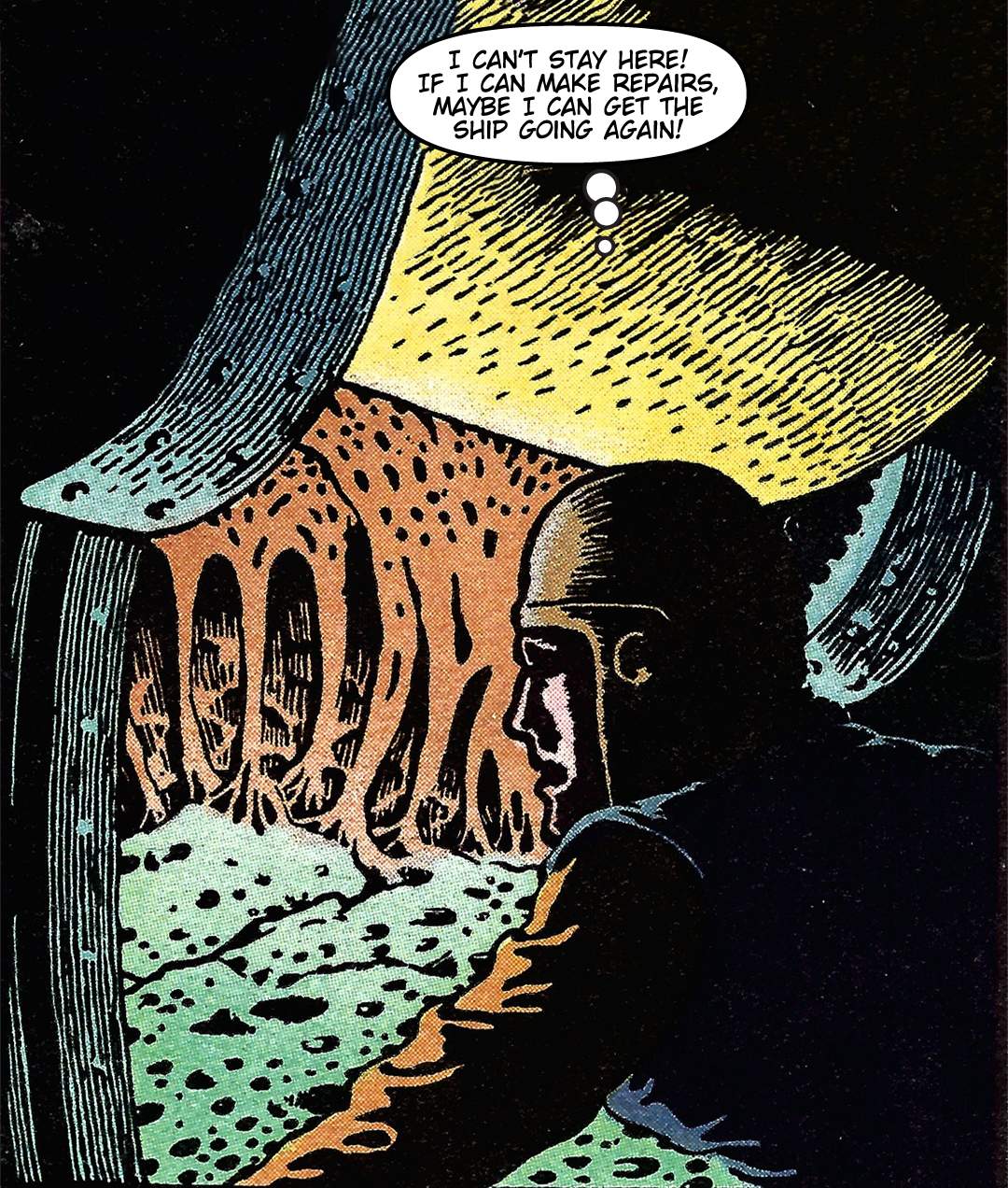 Halloween Special 7: Venusian Brain Bats panel 11