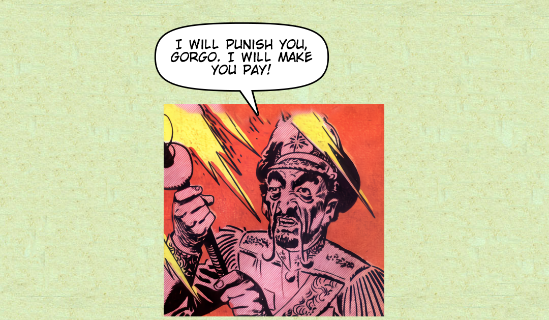 The Return of Gorgo #12 panel 1