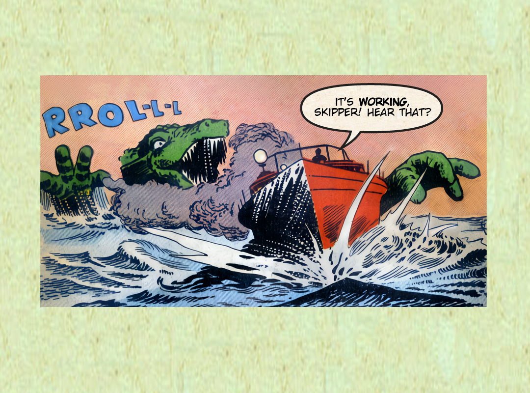 'Nothin' But Minnows' panel 4