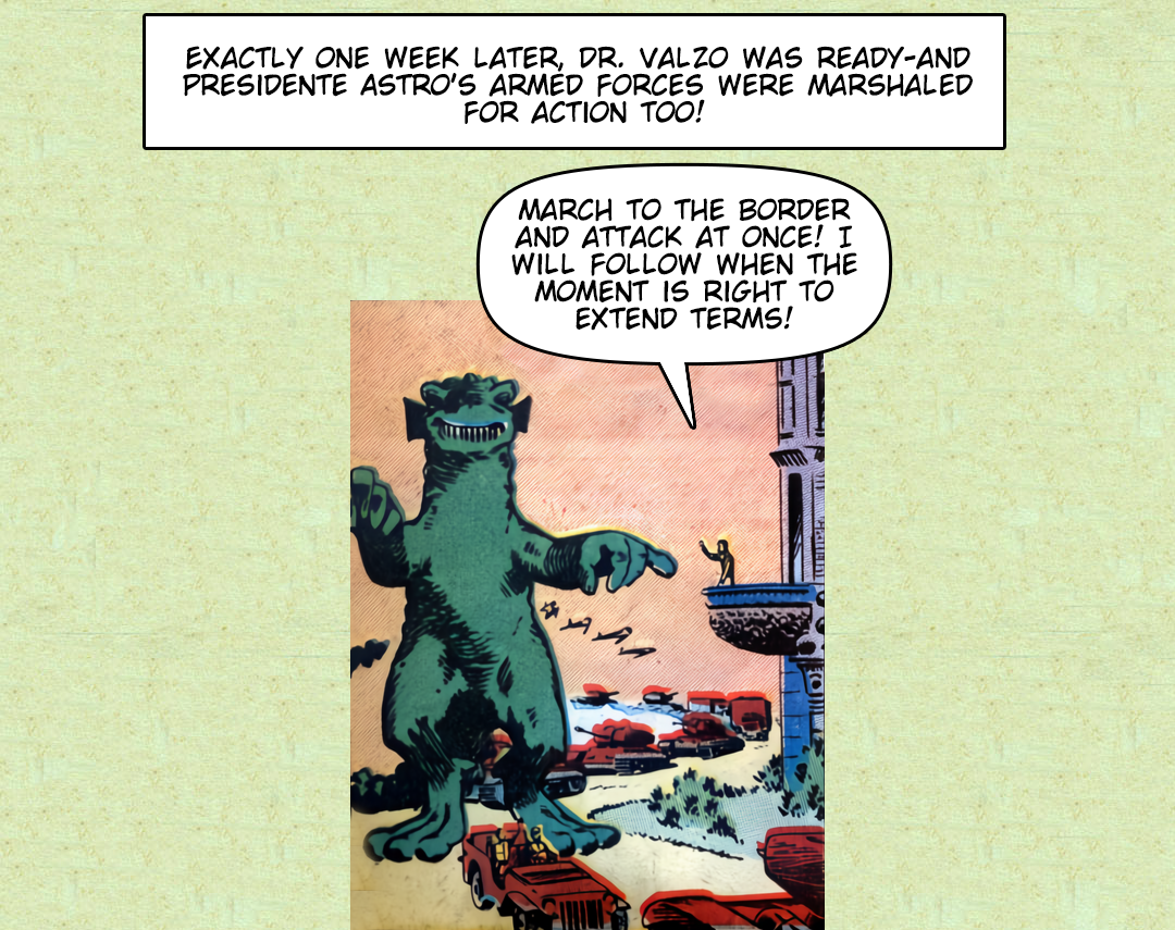 The Return of Gorgo #7 panel 1