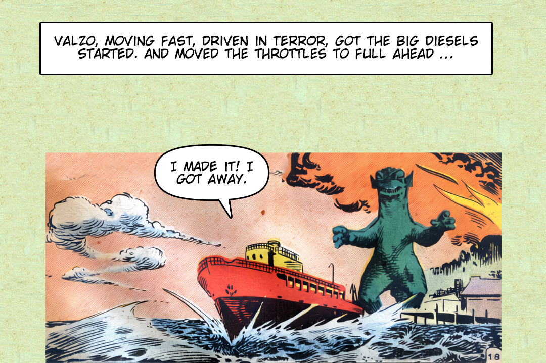 The Return of Gorgo #14 panel 3