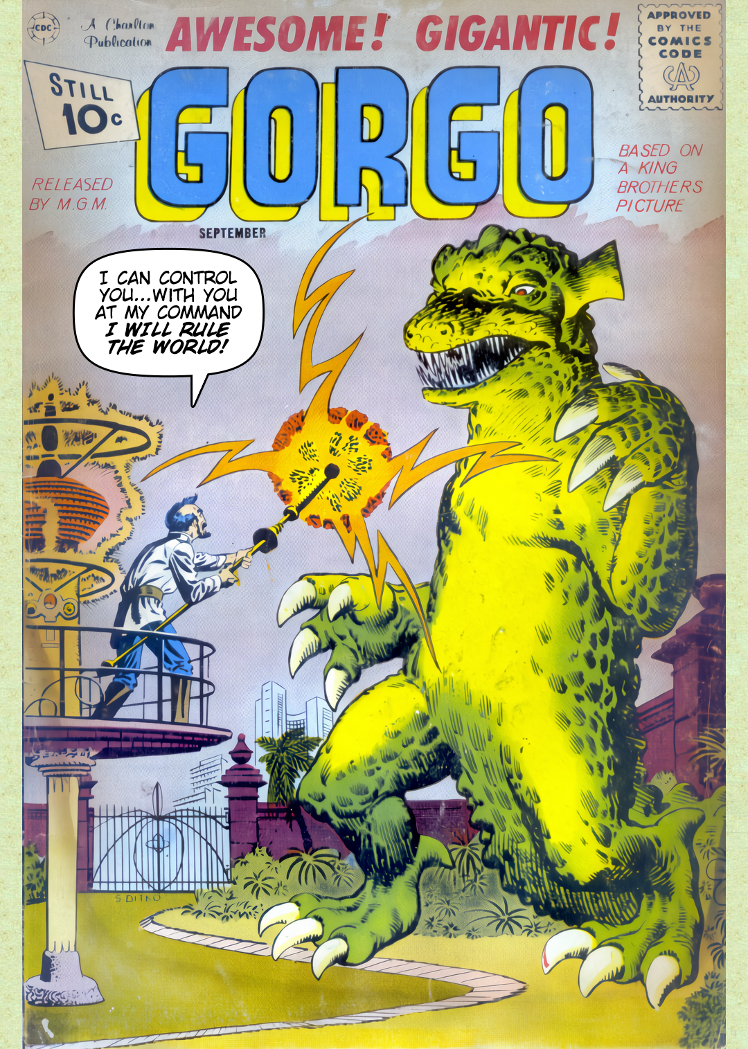 The Return of Gorgo #1 panel 1