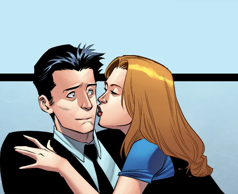 The frontpage cover art for the episode Conflicted Heart from the comics series Flying Sparks, which is number 97 in the series