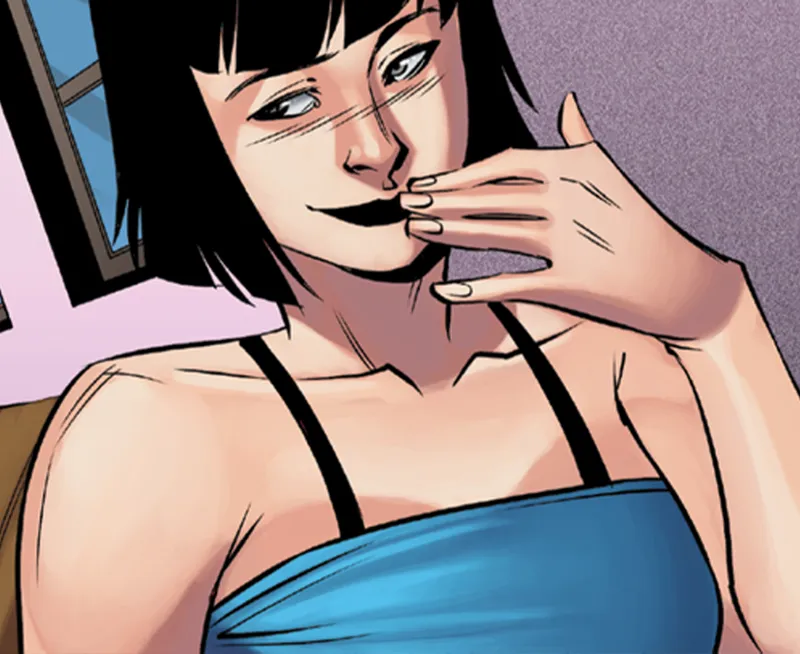 The frontpage cover art for the episode A Bad Feeling from the comics series Flying Sparks, which is number 100 in the series