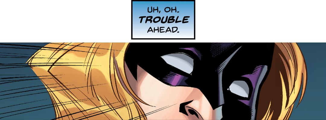 Trouble Ahead panel 3