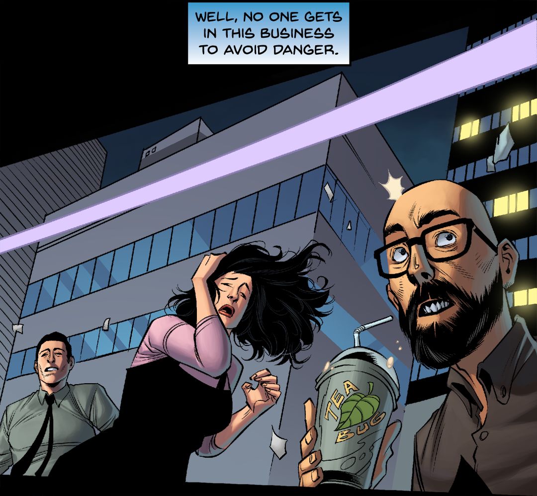 Trouble Ahead panel 5