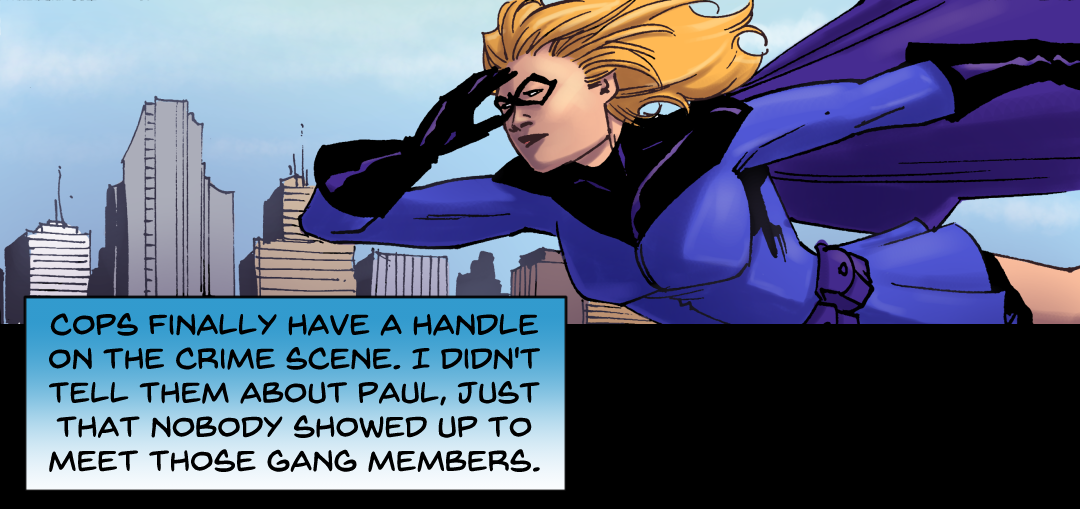 Rooftop Encounter panel 1