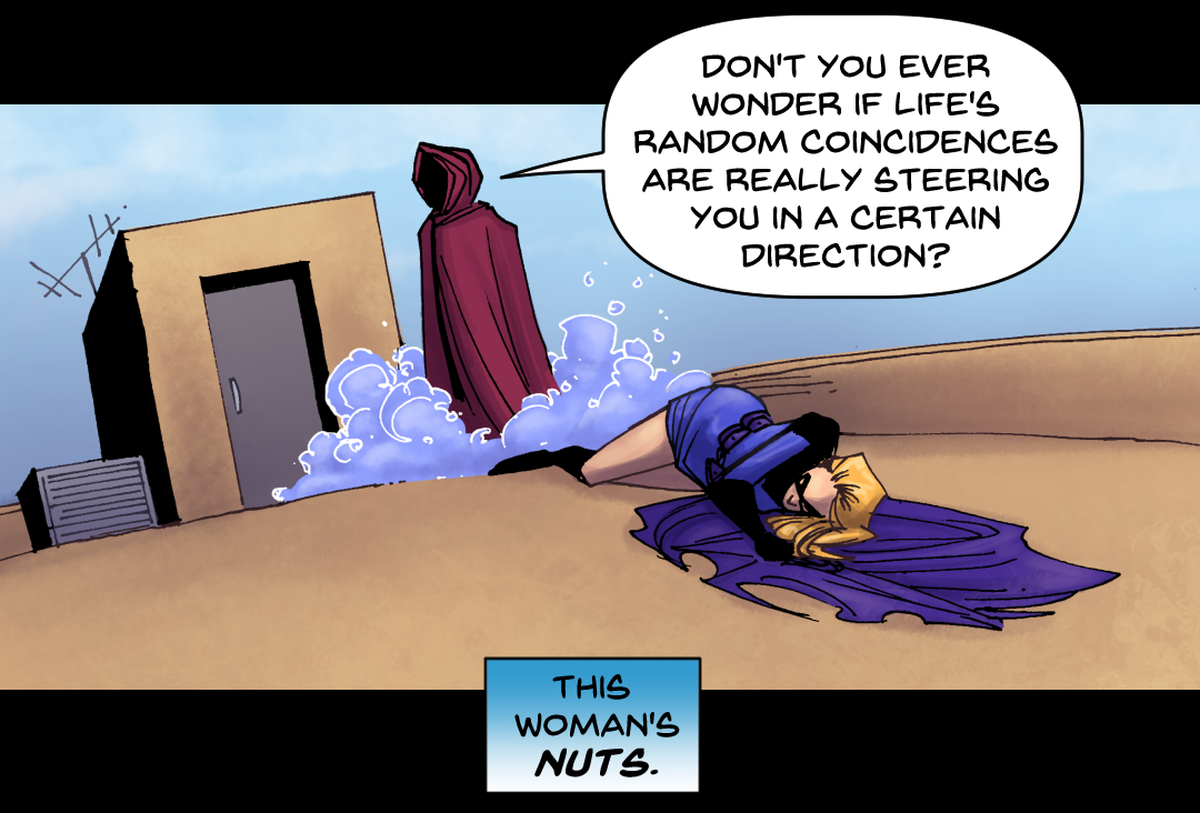 Rooftop Encounter panel 14