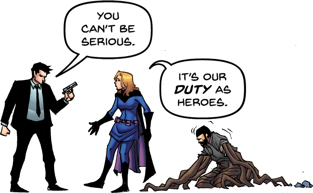 Heroric Duty panel 13