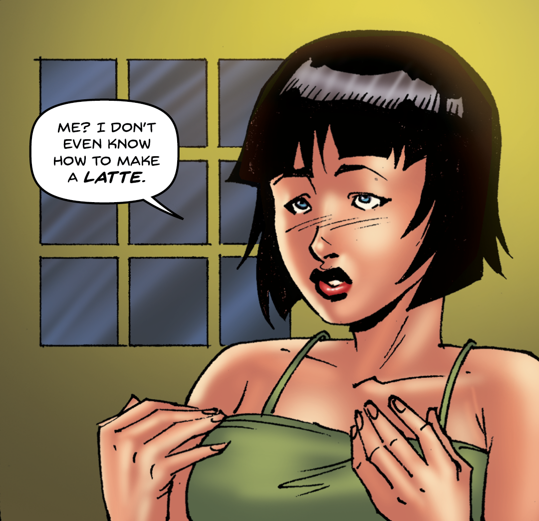 Coffee Shop Crisis panel 20