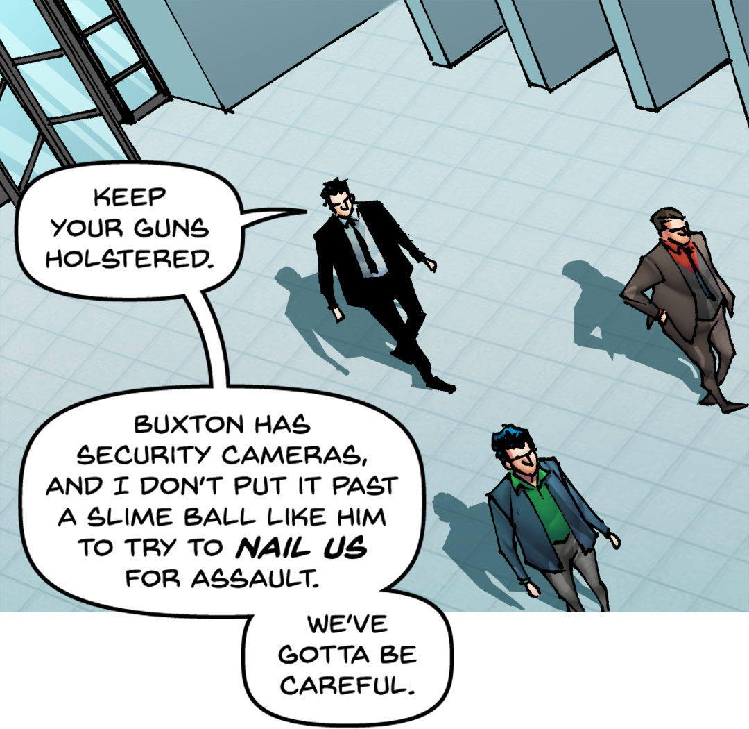 In Enemy Territory panel 1