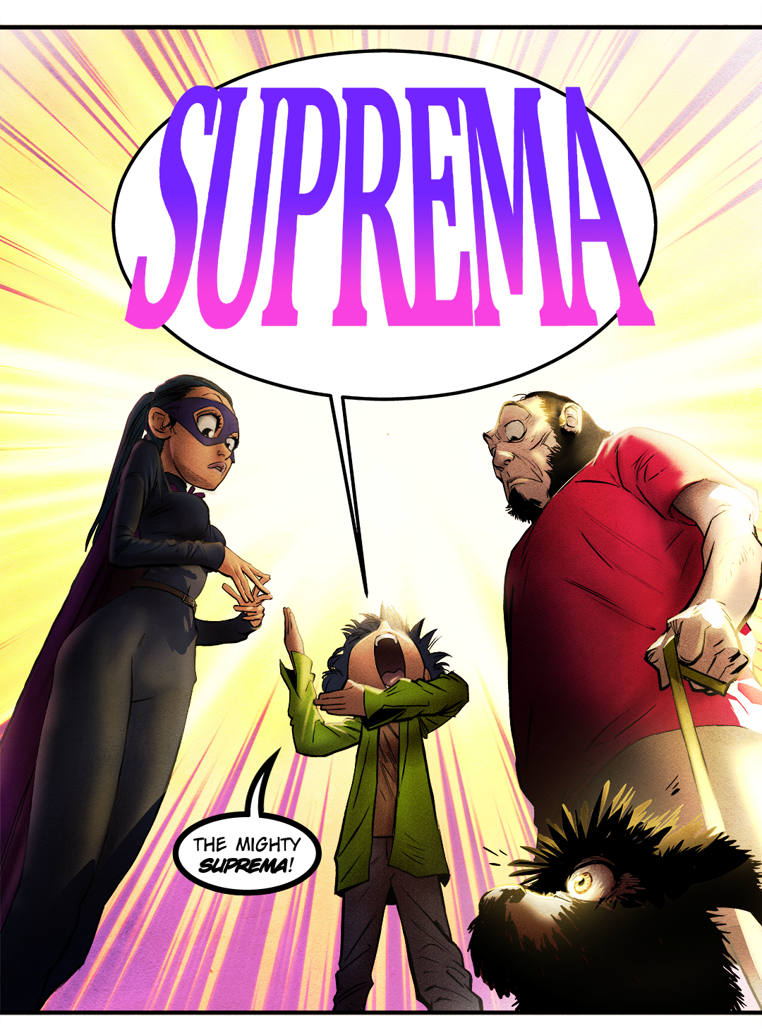 The Mighty Suprema panel 2