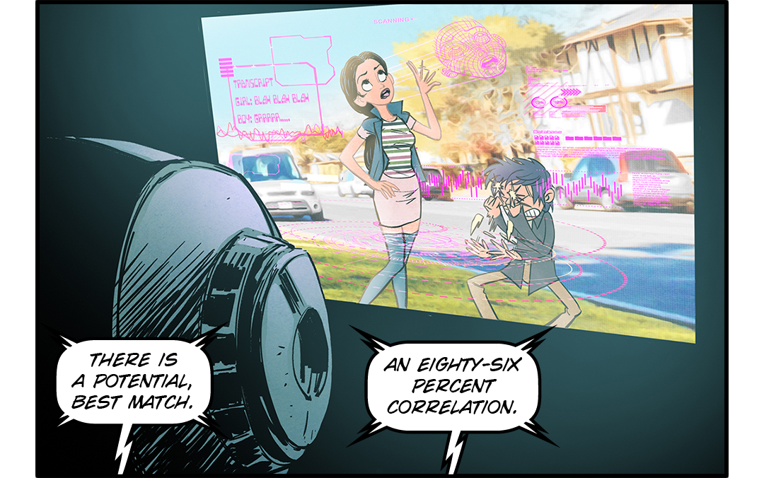 Finding a Single Girl panel 4