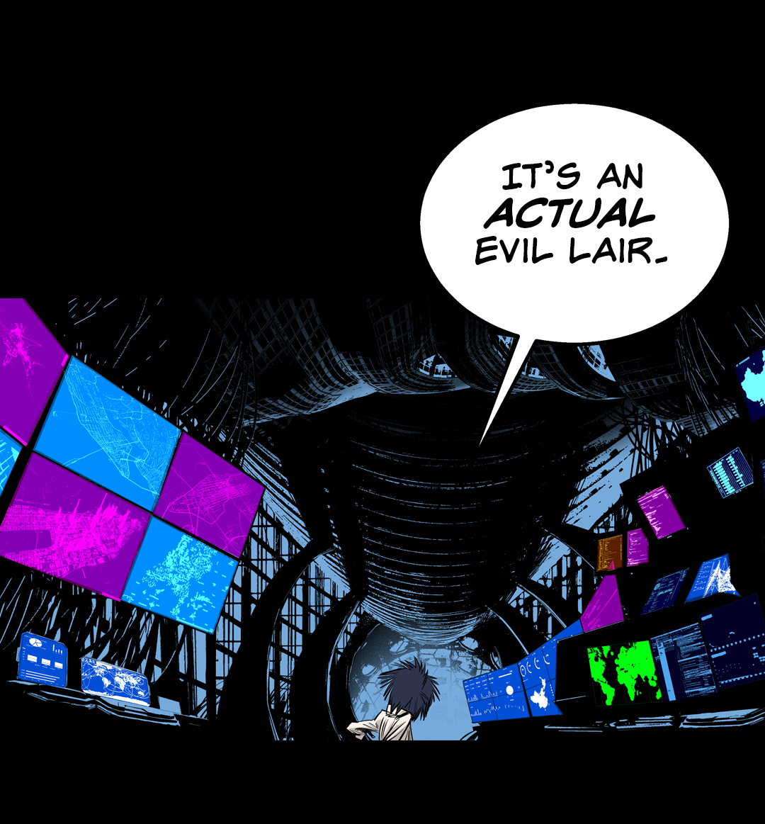 An Actual Evil Lair panel 12