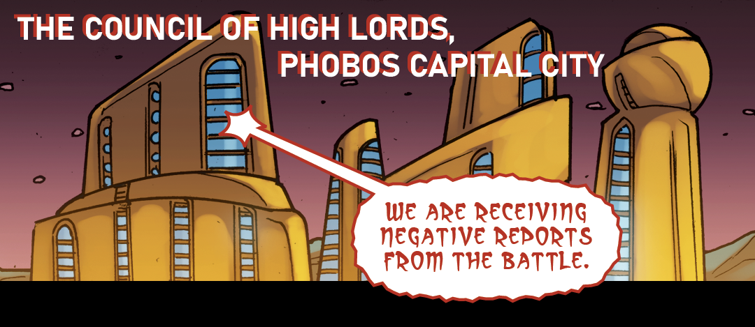 The Battle For Phobos panel 1